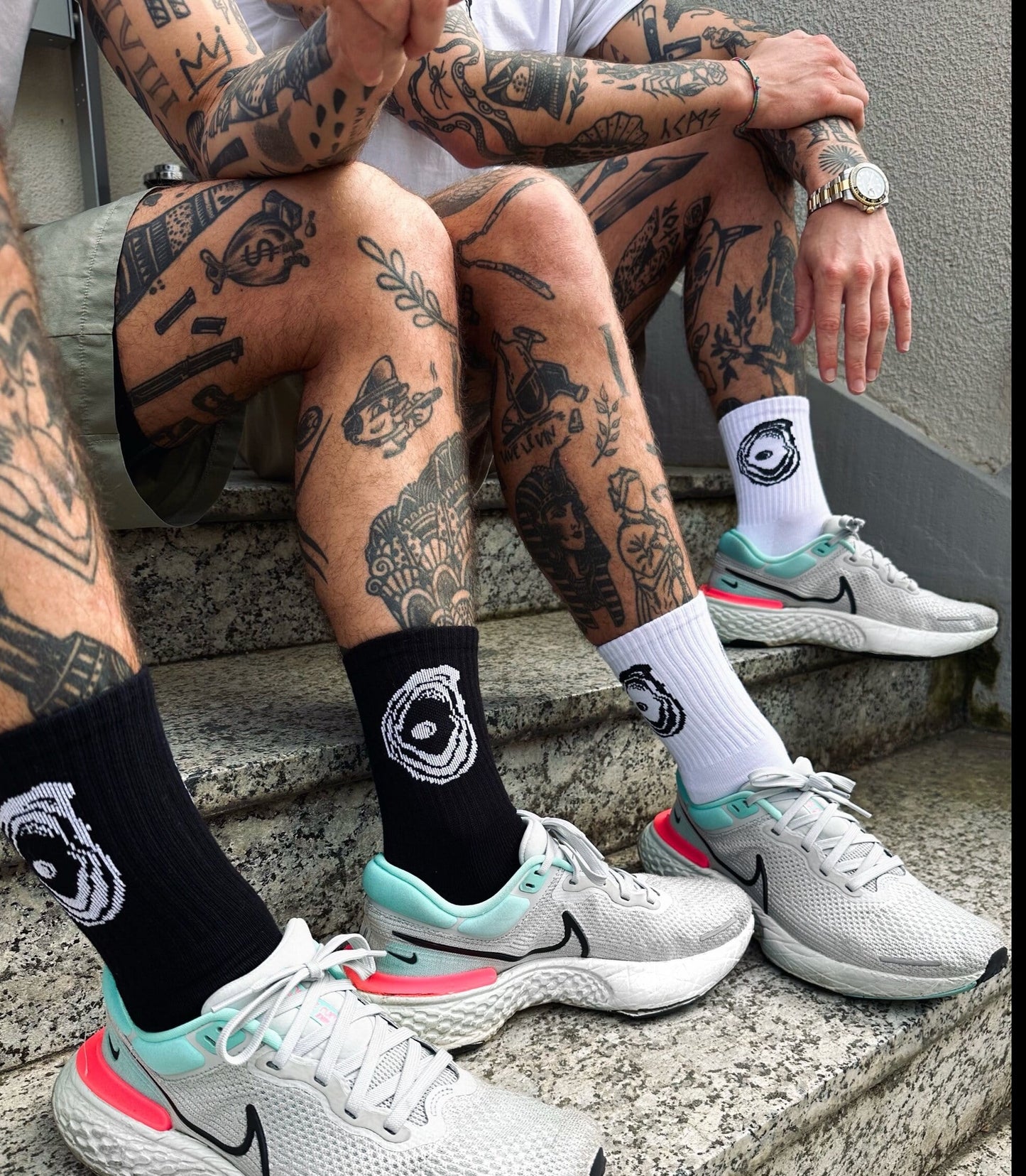 Vanille-Protein + Oyster Socks Bundle