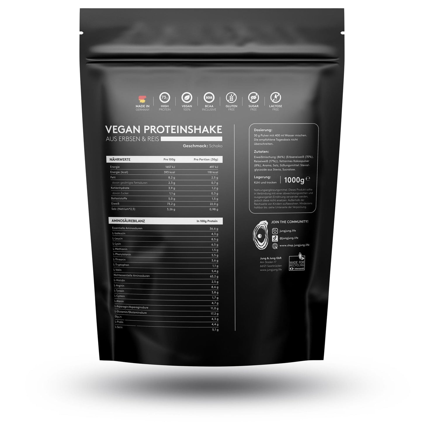 Vegan Protein - SCHOKO