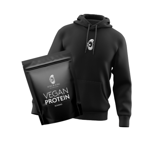 Schoko Protein + Black Oyster Hoodie