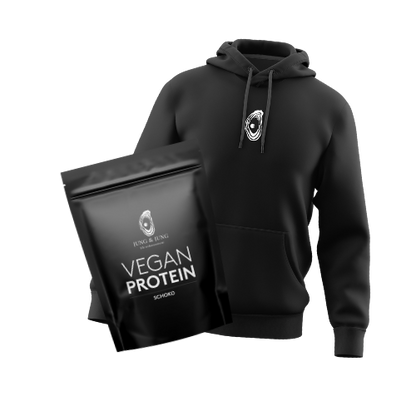 Schoko Protein + Black Oyster Hoodie