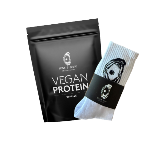 Vanille-Protein + Oyster Socks Bundle